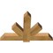 Ekena Millwork Kennewick Rough Sawn Timber Gable Bracket, Western Red Cedar, 48"W x 32"H x 4"D x 6"F, 16/12 Pitch GBW048X32X0406KEN00RWR - alternate 2